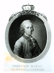 Portræt af Frederik Augustus I (1750-1827), konge af Sachsen